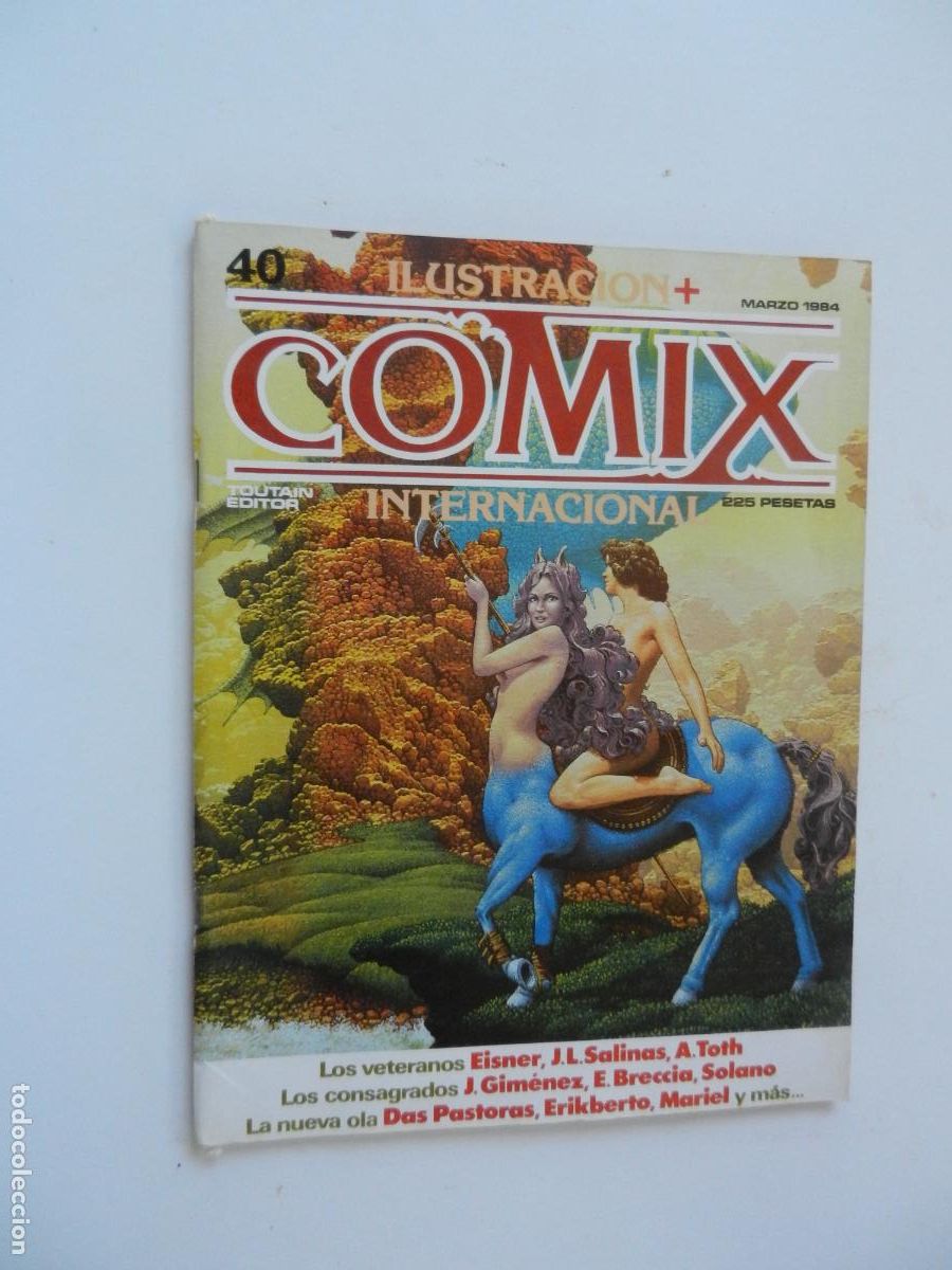 C&oacute;mics: COMIX INTERNACIONAL N&ordm; 40 - MARZO 1984- TOUTAIN EDITOR - VER INDICE