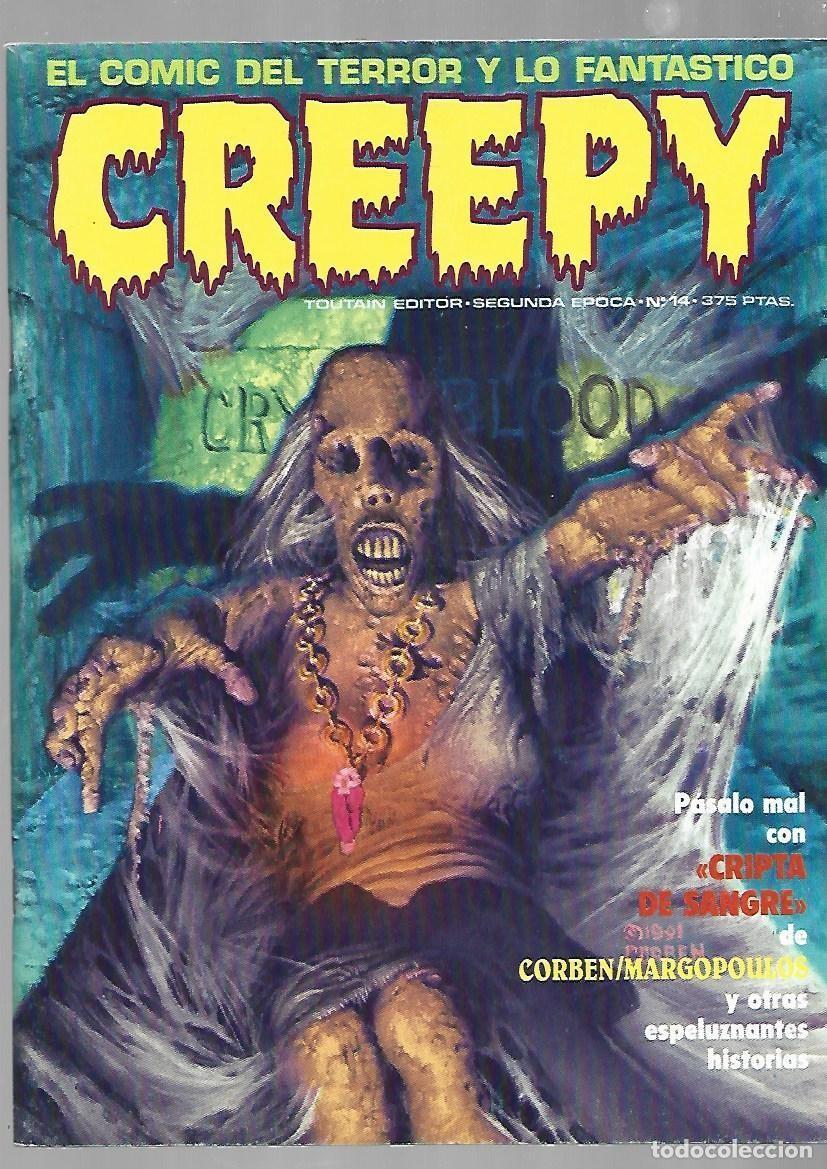C&oacute;mics: Creepy, segunda &eacute;poca, 14, 1990, Toutain, muy buen estado