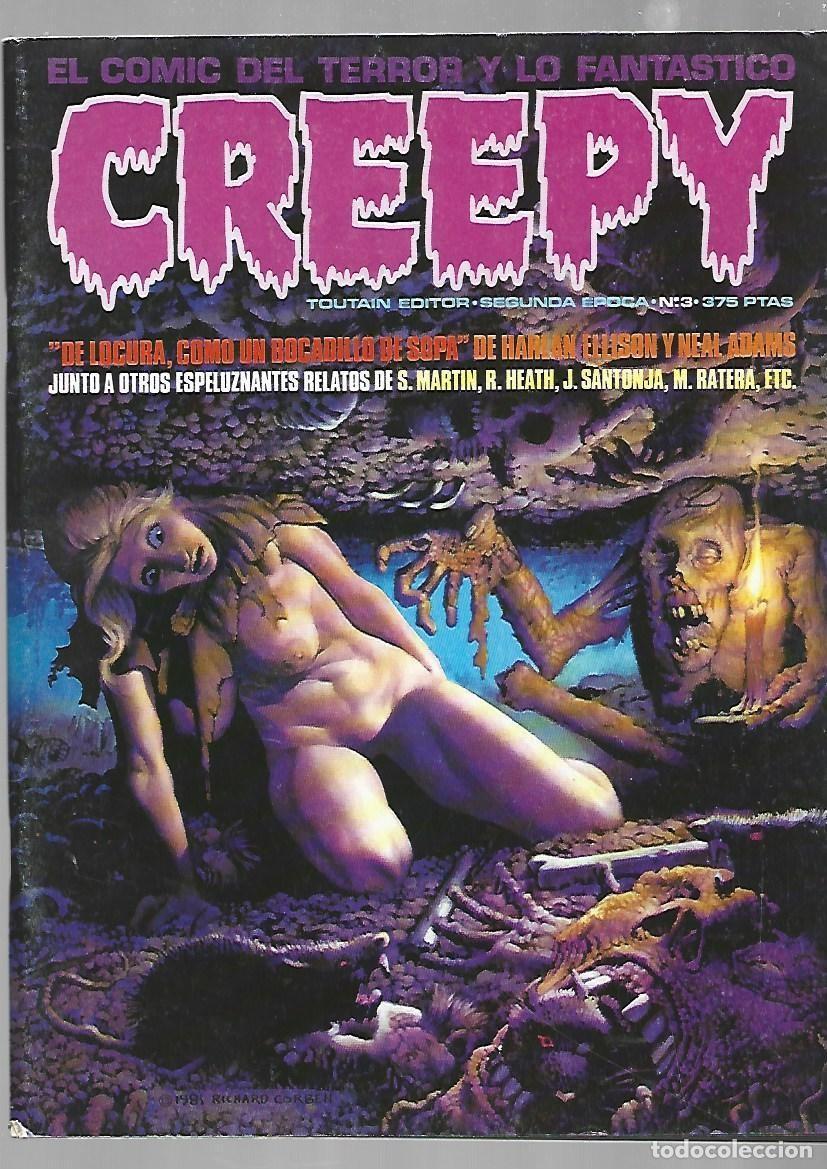 C&oacute;mics: Creepy, segunda epoca, 3, 1990, Toutain, buen estado
