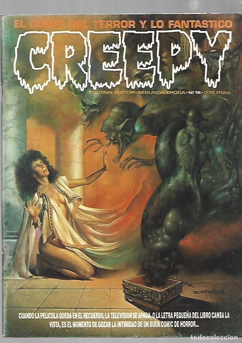 C&oacute;mics: Creepy, segunda &eacute;poca, 16, 1990, Toutain, muy buen estado