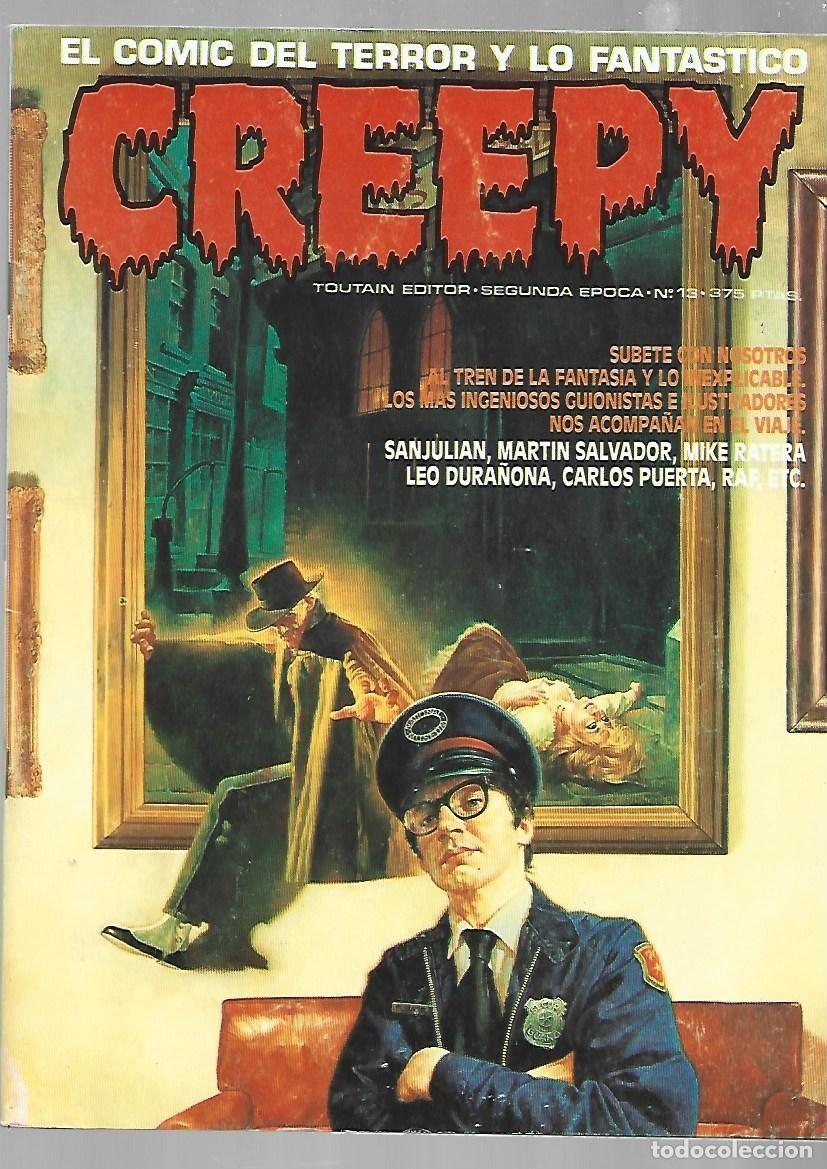 C&oacute;mics: Creepy, segunda &eacute;poca, 13, 1990, Toutain, muy buen estado