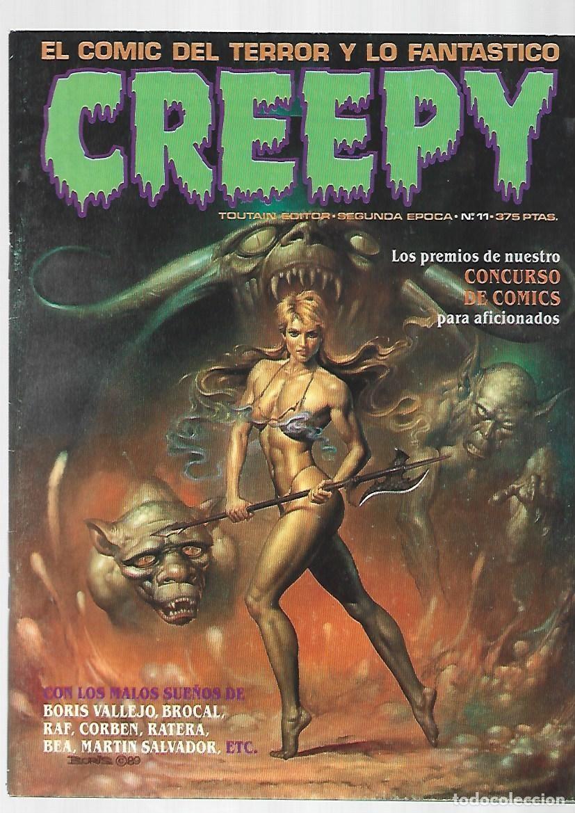 C&oacute;mics: Creepy, segunda &eacute;poca, 11, 1990, Toutain, muy buen estado