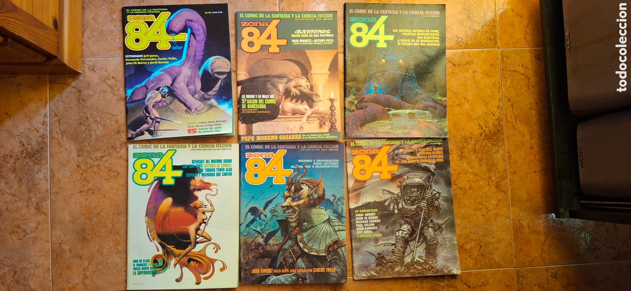 C&oacute;mics: Zona 84 colecci&oacute;n completa - Foto 6