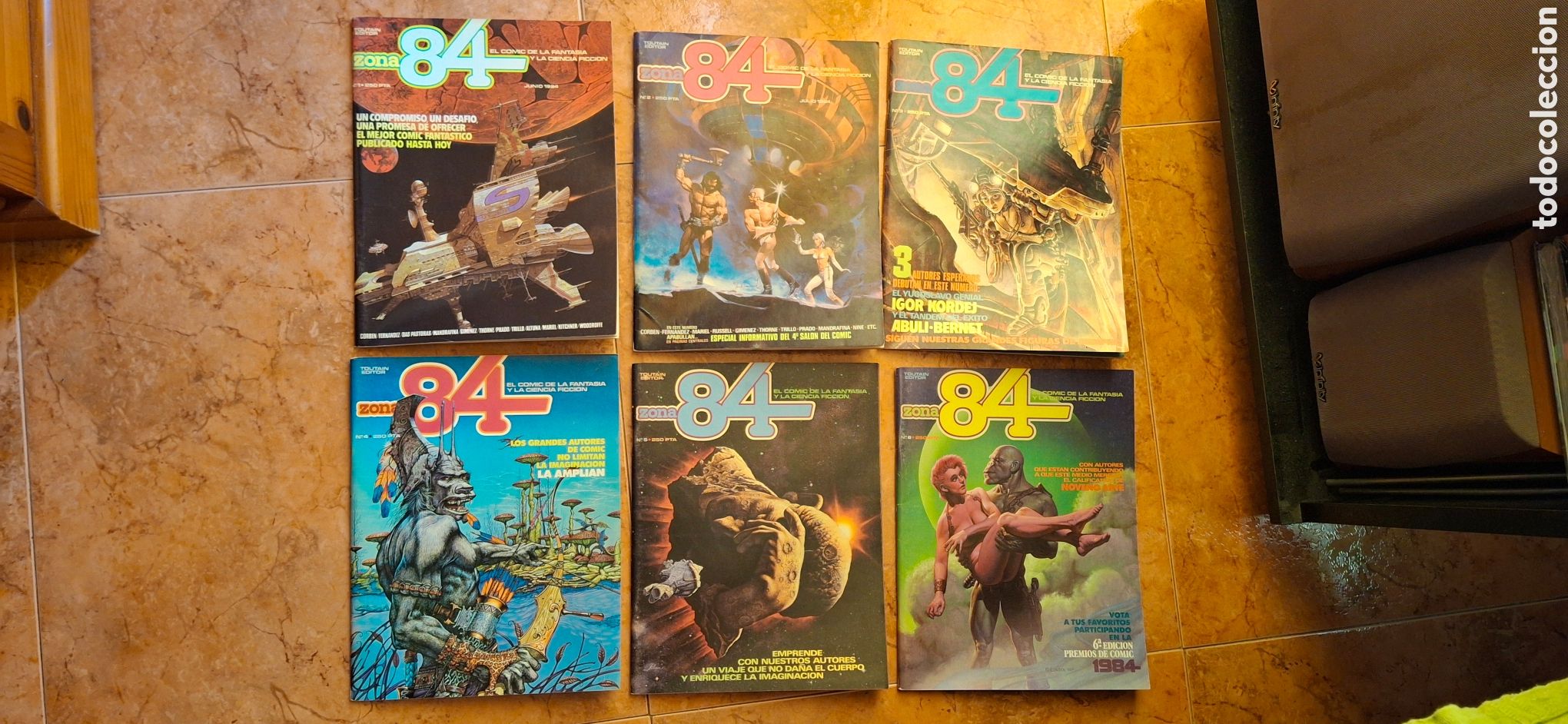 C&oacute;mics: Zona 84 colecci&oacute;n completa - Foto 1