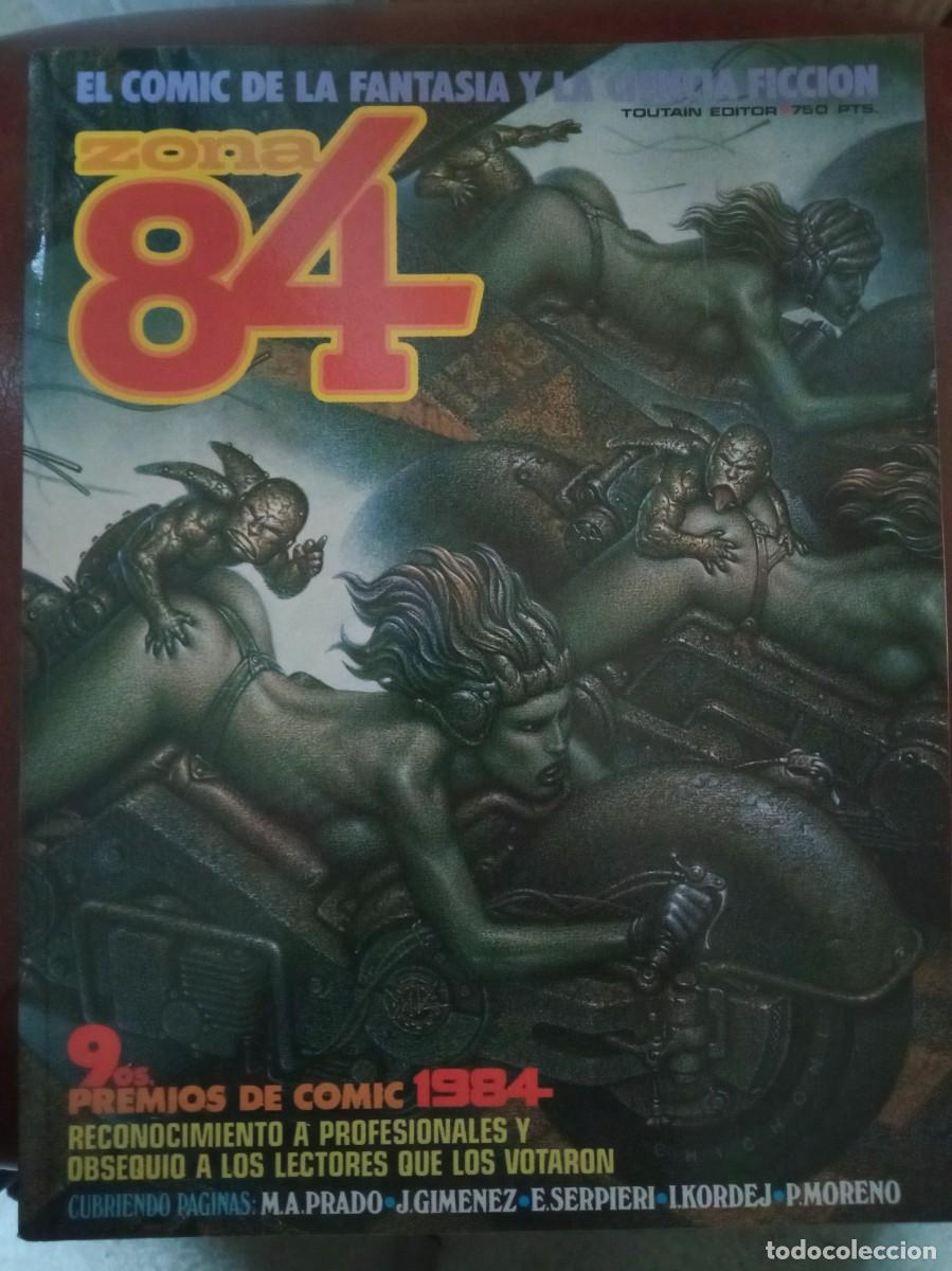 C&oacute;mics: ZONA 84, RETAPADO CON LOS N&ordm; 44, 45 Y 46