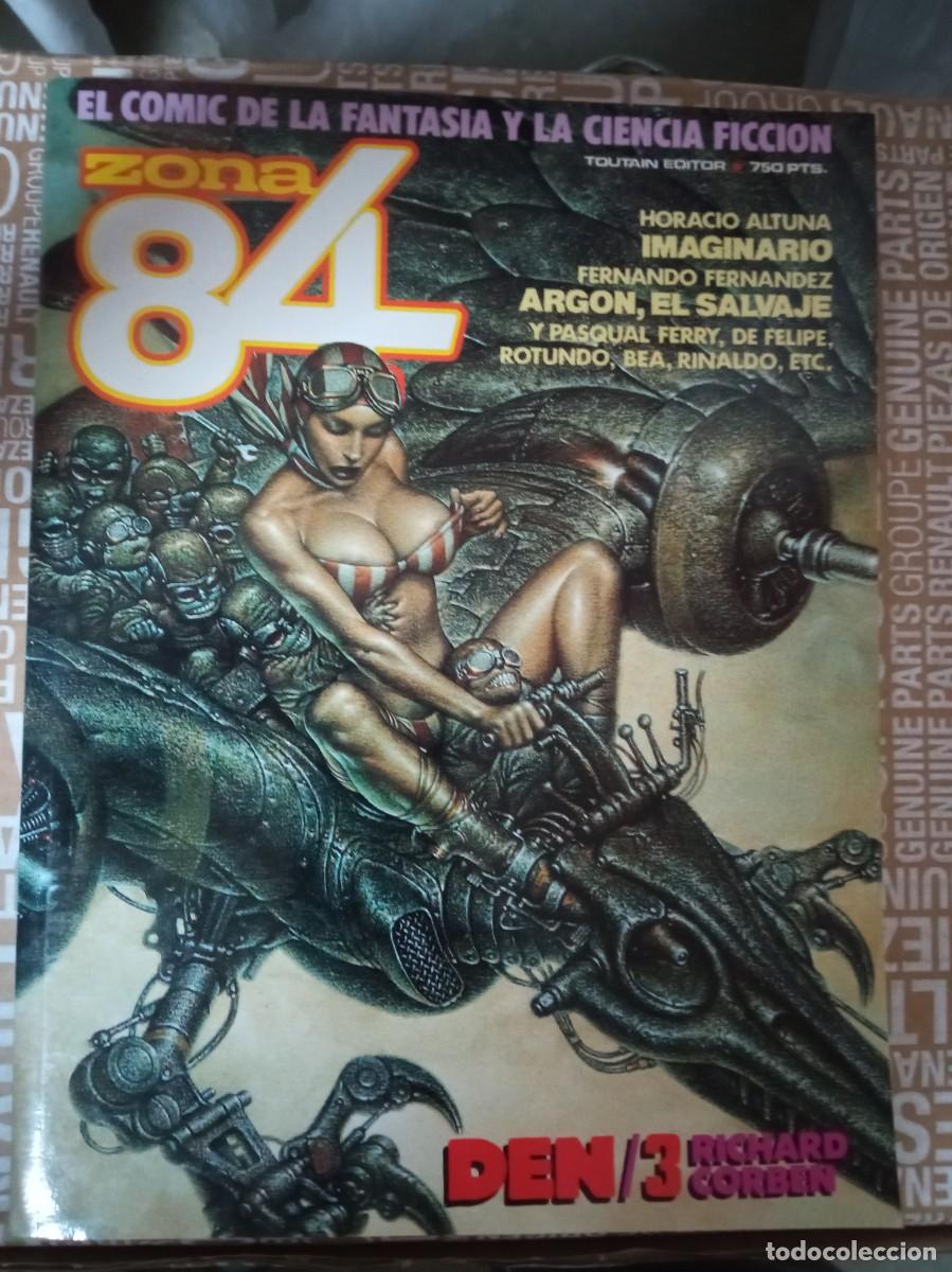 C&oacute;mics: ZONA 84, RETAPADO CON LOS N&ordm; 59, 60 Y 61