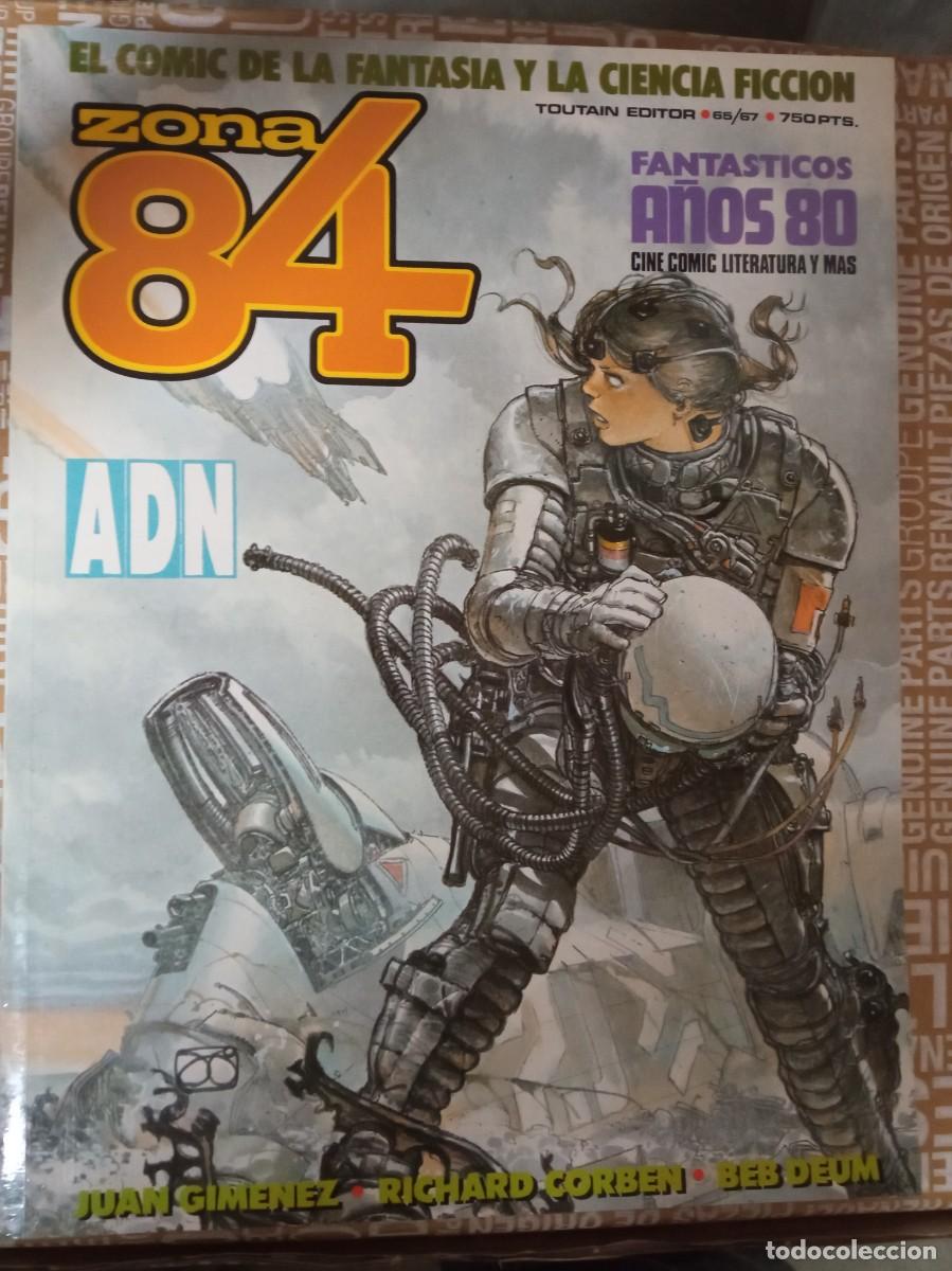 C&oacute;mics: ZONA 84, RETAPADO CON LOS N&ordm; 65, 66 Y 67