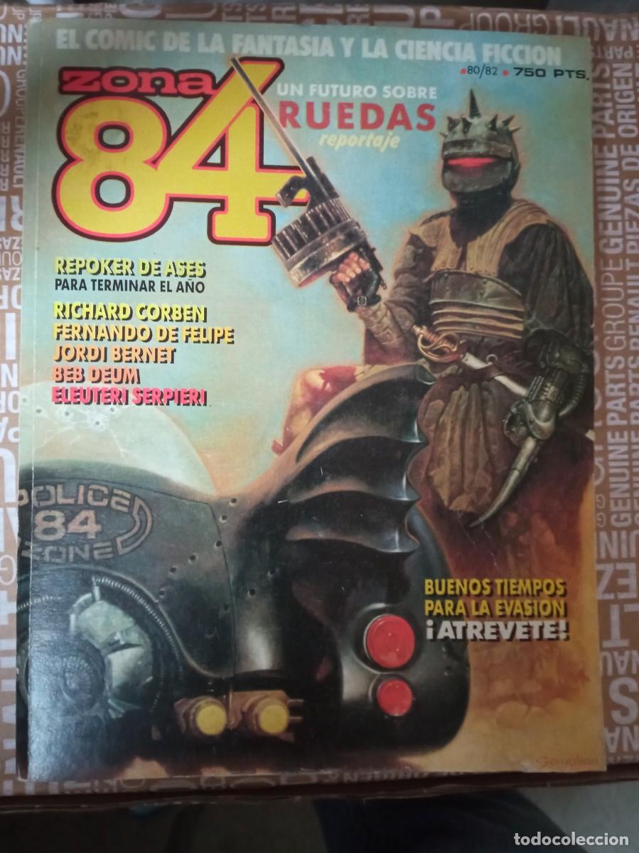 C&oacute;mics: ZONA 84, RETAPADO CON LOS N&ordm; 80, 81 Y 82