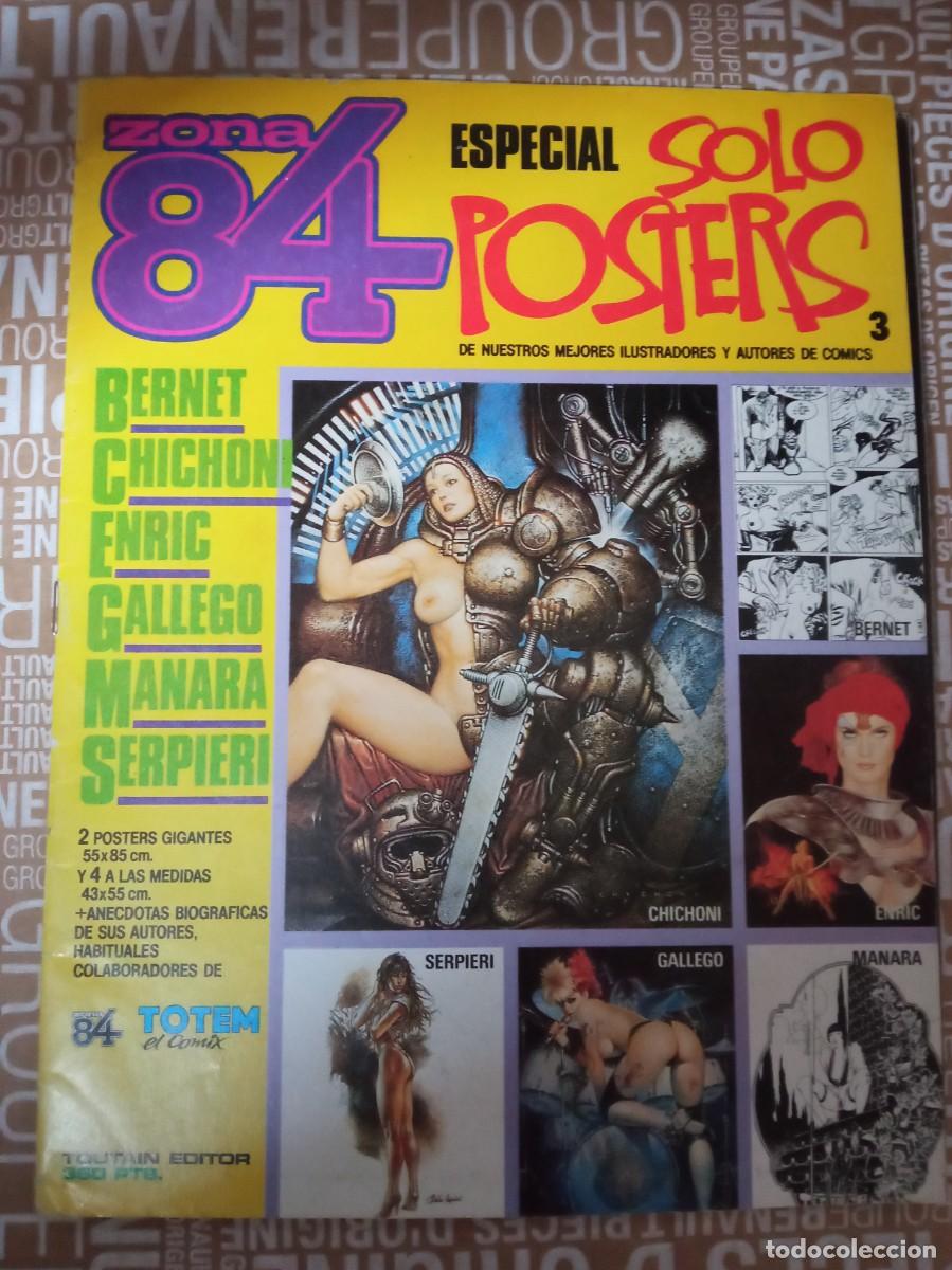 C&oacute;mics: ZONA 84, ESPECIAL SOLO POSTERS