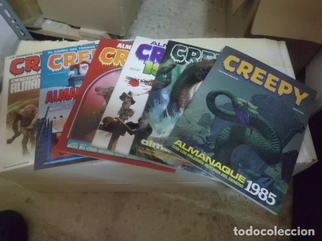C&oacute;mics: CREEPY 6 ALMANAQUES ...........