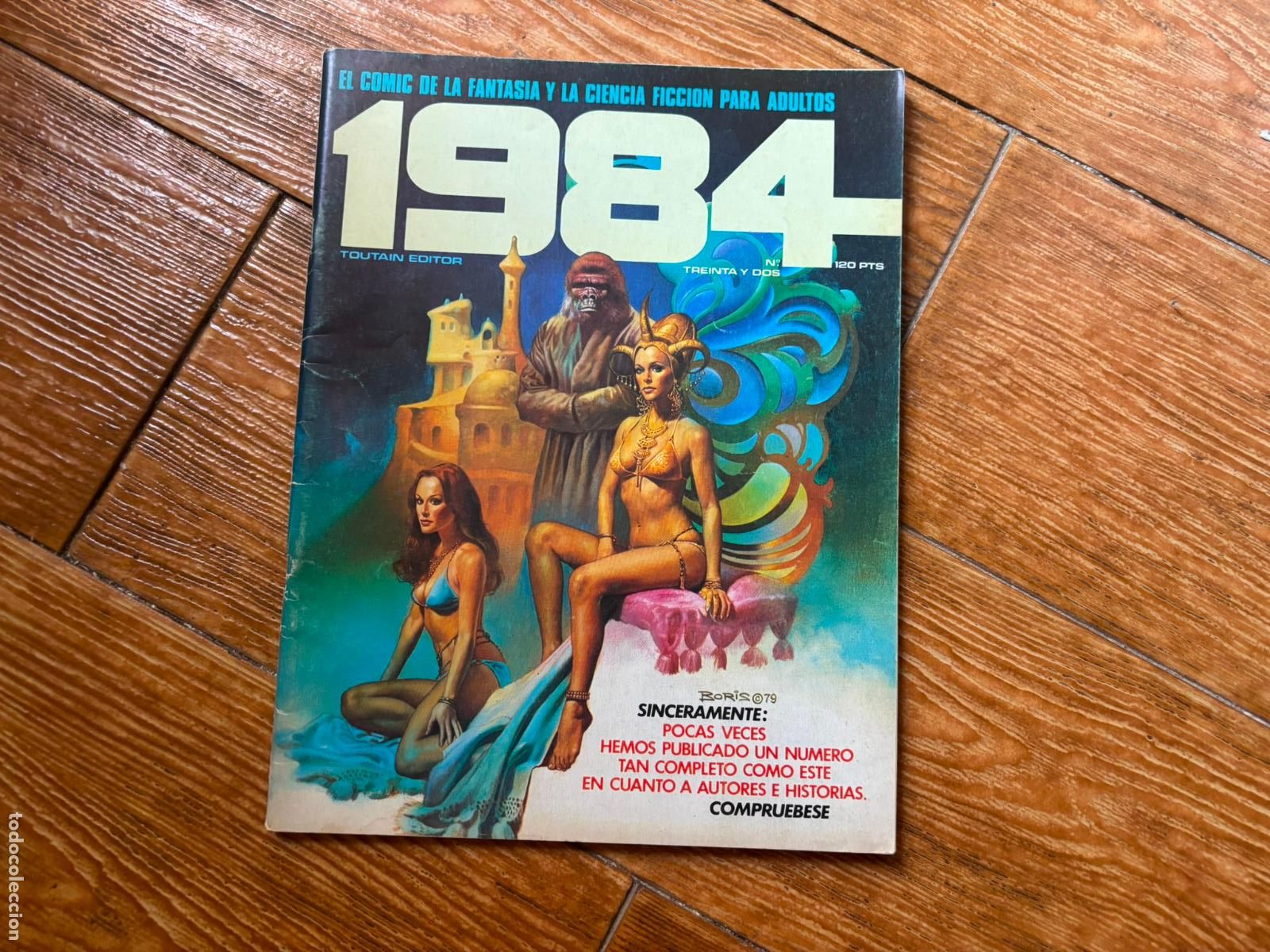 C&oacute;mics: 1984 N&ordm; 32 EL COMIC DE FANTASIA Y CIENCIA FICCION TOUTAIN EDITORIAL