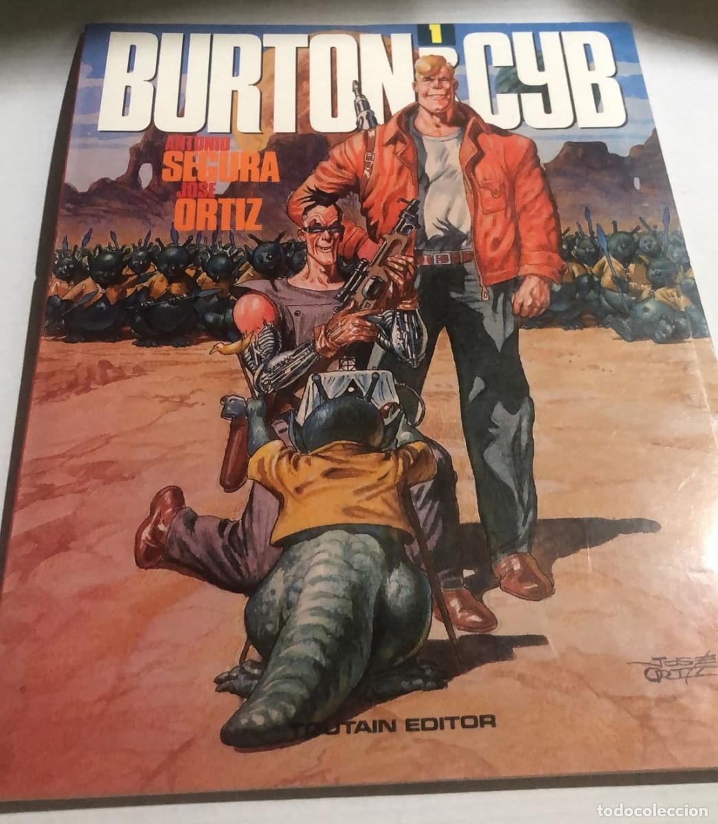C&oacute;mics: BURTON & CYB - N&ordm; 1 - SEGURA / ORTIZ - TOUTAIN - LEER DESCRIPCION