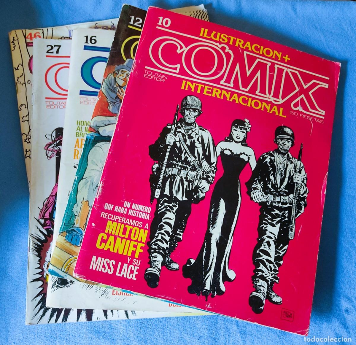 C&oacute;mics: LOTE DE 5 EJEMPLARES DE COMICS ILUSTRACION COMIX INTERNACIONAL