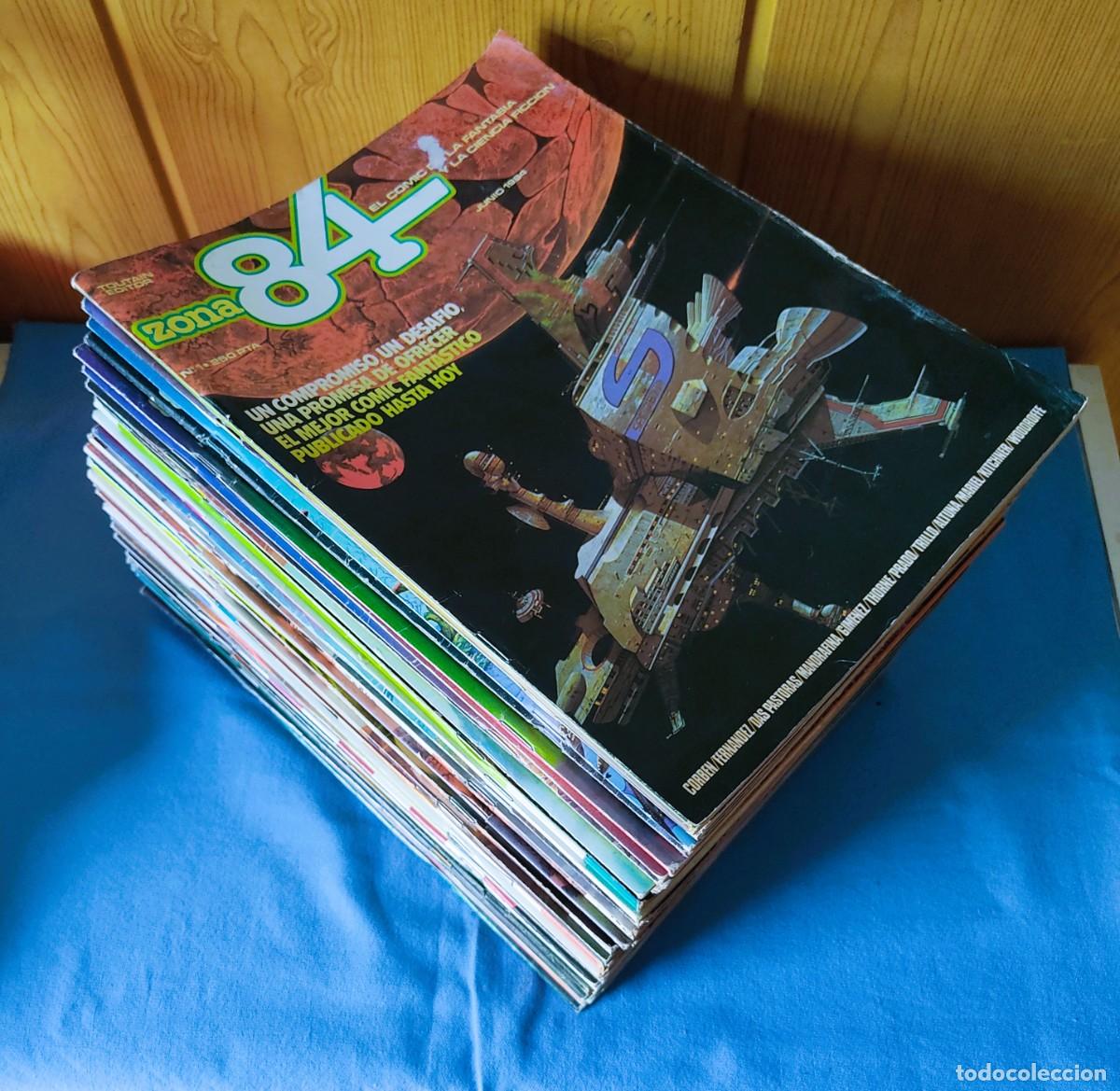 C&oacute;mics: LOTE DE 44 EJEMPLARES DE COMICS ZONA 84 NUMEROS CORRELATIVOS DEL 1 AL 44