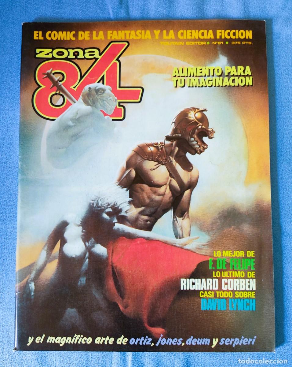 C&oacute;mics: COMIC ZONA 84 N&ordm; 81 TOUTAIN EDITOR - Foto 1