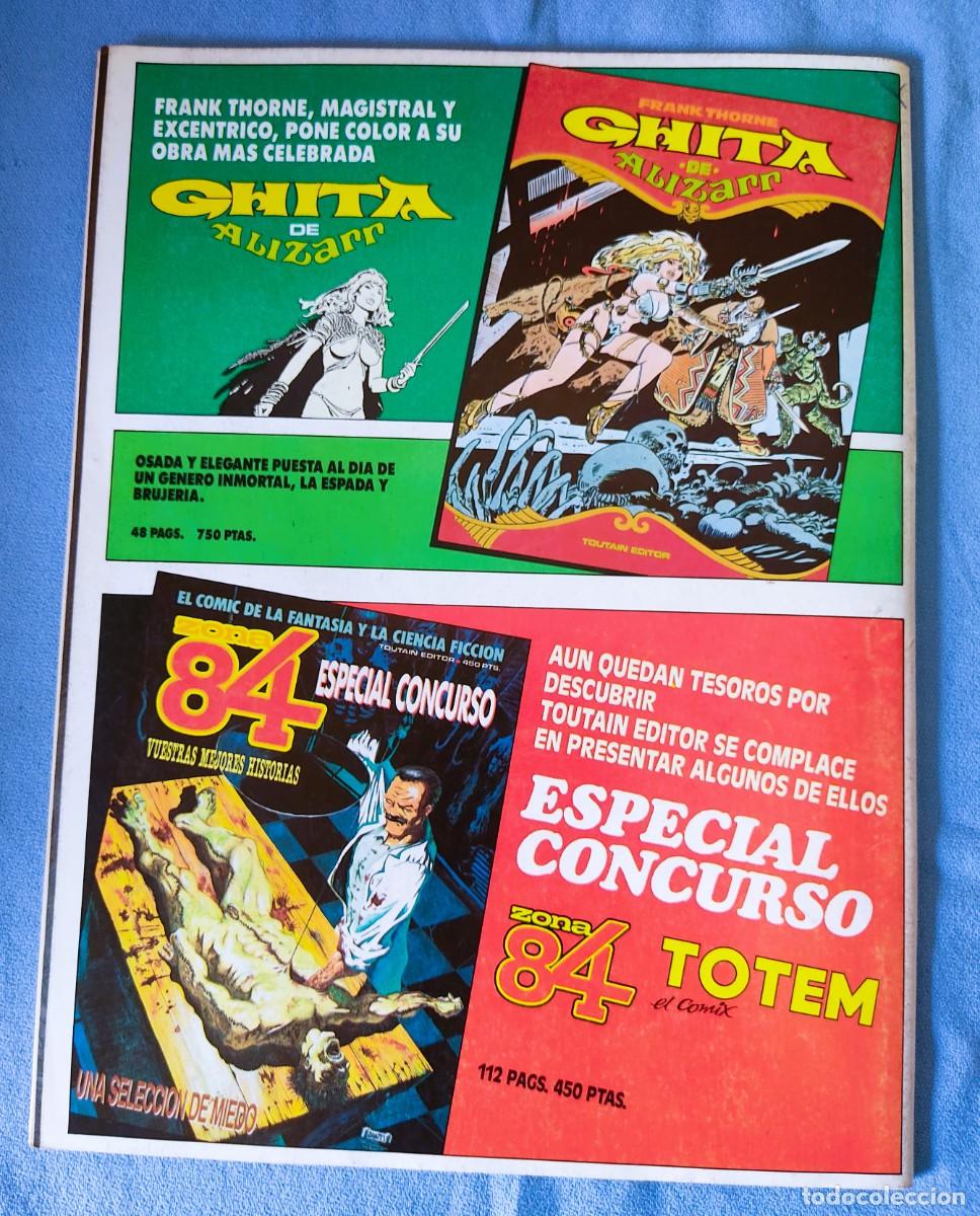 C&oacute;mics: COMIC ZONA 84 N&ordm; 82 TOUTAIN EDITOR - Foto 2