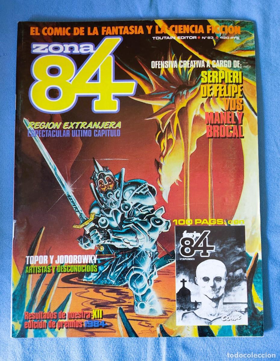 C&oacute;mics: COMIC ZONA 84 N&ordm; 83 TOUTAIN EDITOR - Foto 1