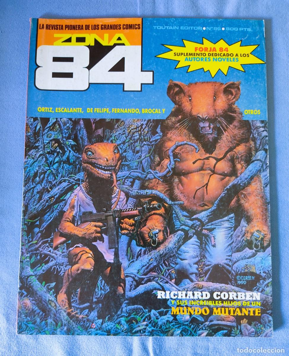 C&oacute;mics: COMIC ZONA 84 N&ordm; 86 TOUTAIN EDITOR - Foto 1