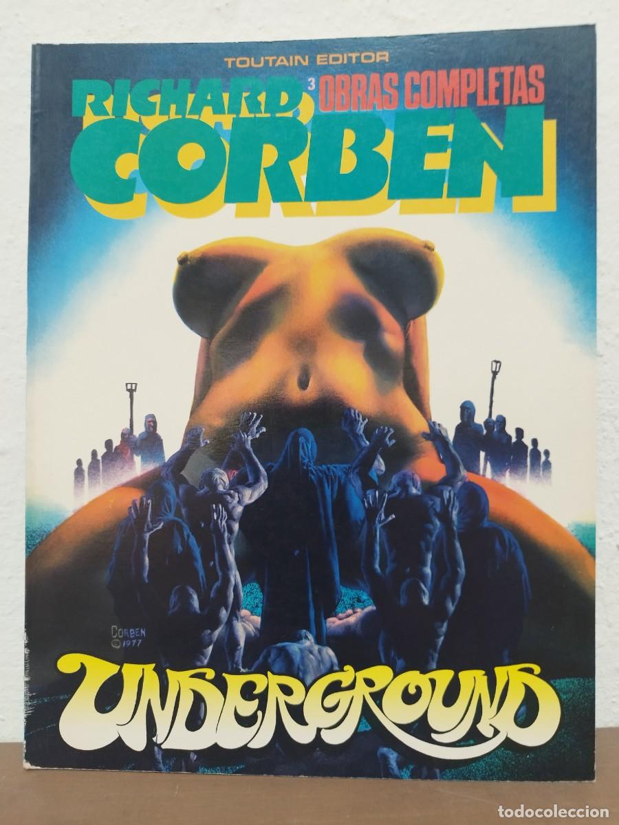 C&oacute;mics: C&Oacute;MIC RICHARD CORBEN: UNDERGROUND - OBRAS COMPLETAS N&ordm; 3 - TOUTAIN EDITOR (1981)