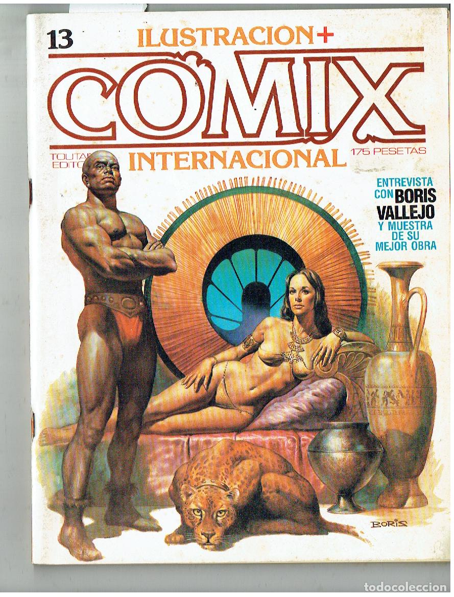 C&oacute;mics: ILUSTRACI&Oacute;N + COMIX INTERNACIONAL. N&ordm; 13. TOUTAIN. 1981 (ST/ A11 RUM)