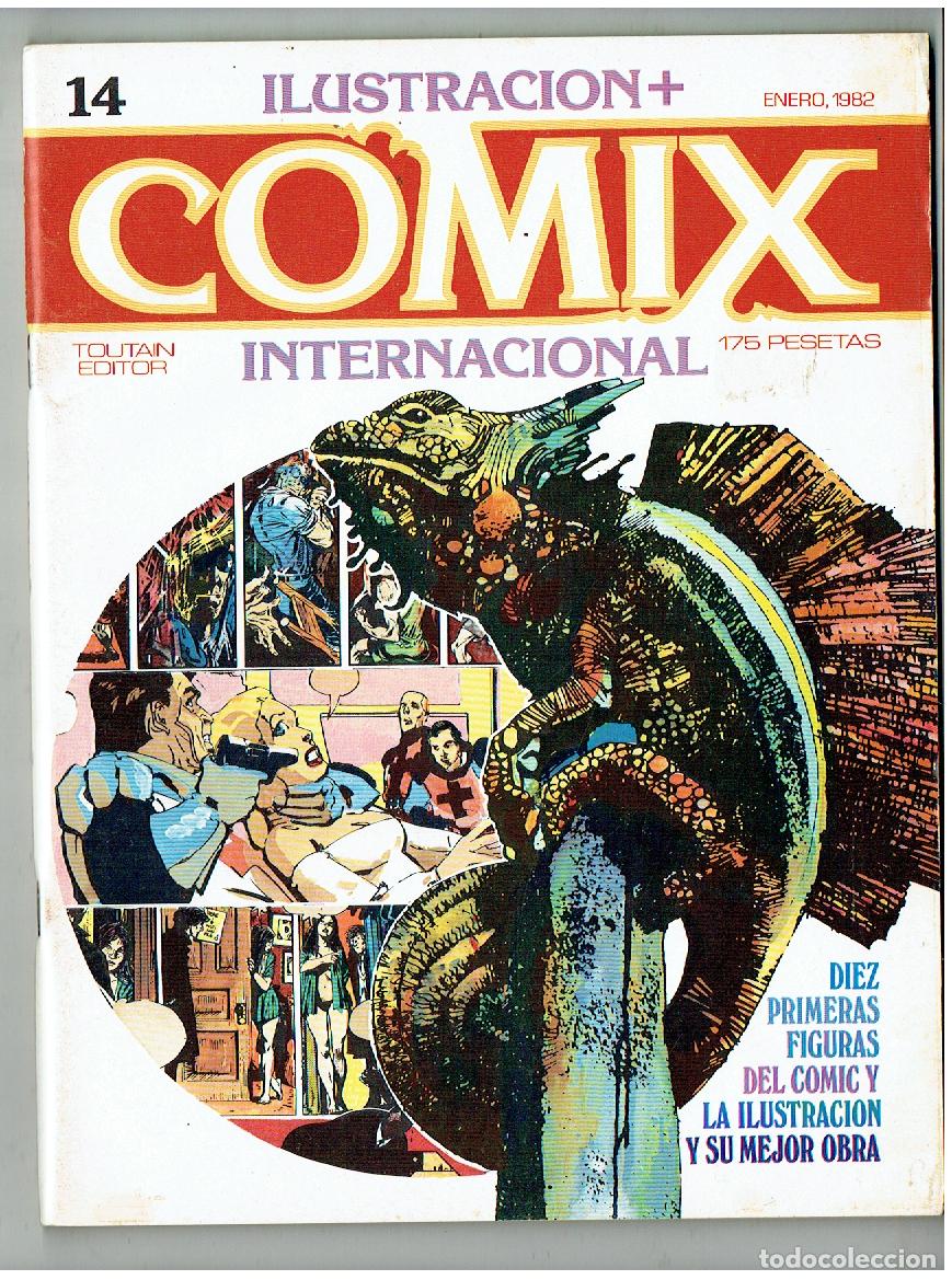 C&oacute;mics: ILUSTRACI&Oacute;N + COMIX INTERNACIONAL. N&ordm; 14. TOUTAIN. 1981 (ST/ A11 RUM)