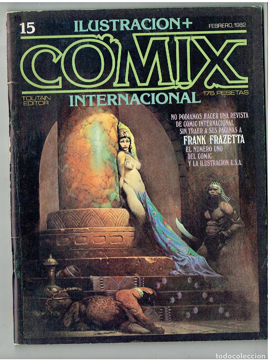 C&oacute;mics: ILUSTRACI&Oacute;N + COMIX INTERNACIONAL. N&ordm; 15. TOUTAIN. 1981 (ST/ A11 RUM)