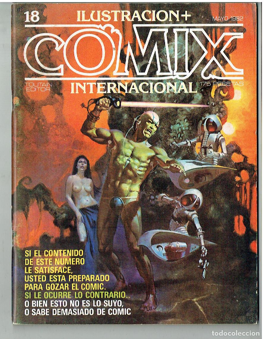 C&oacute;mics: ILUSTRACI&Oacute;N + COMIX INTERNACIONAL. N&ordm; 18. TOUTAIN. 1981 (ST/ A11 RUM)