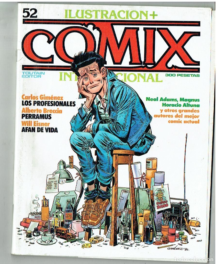 C&oacute;mics: ILUSTRACI&Oacute;N + COMIX INTERNACIONAL. N&ordm; 52. CON POSTER. TOUTAIN. 1981 (ST/ A11 RUM)