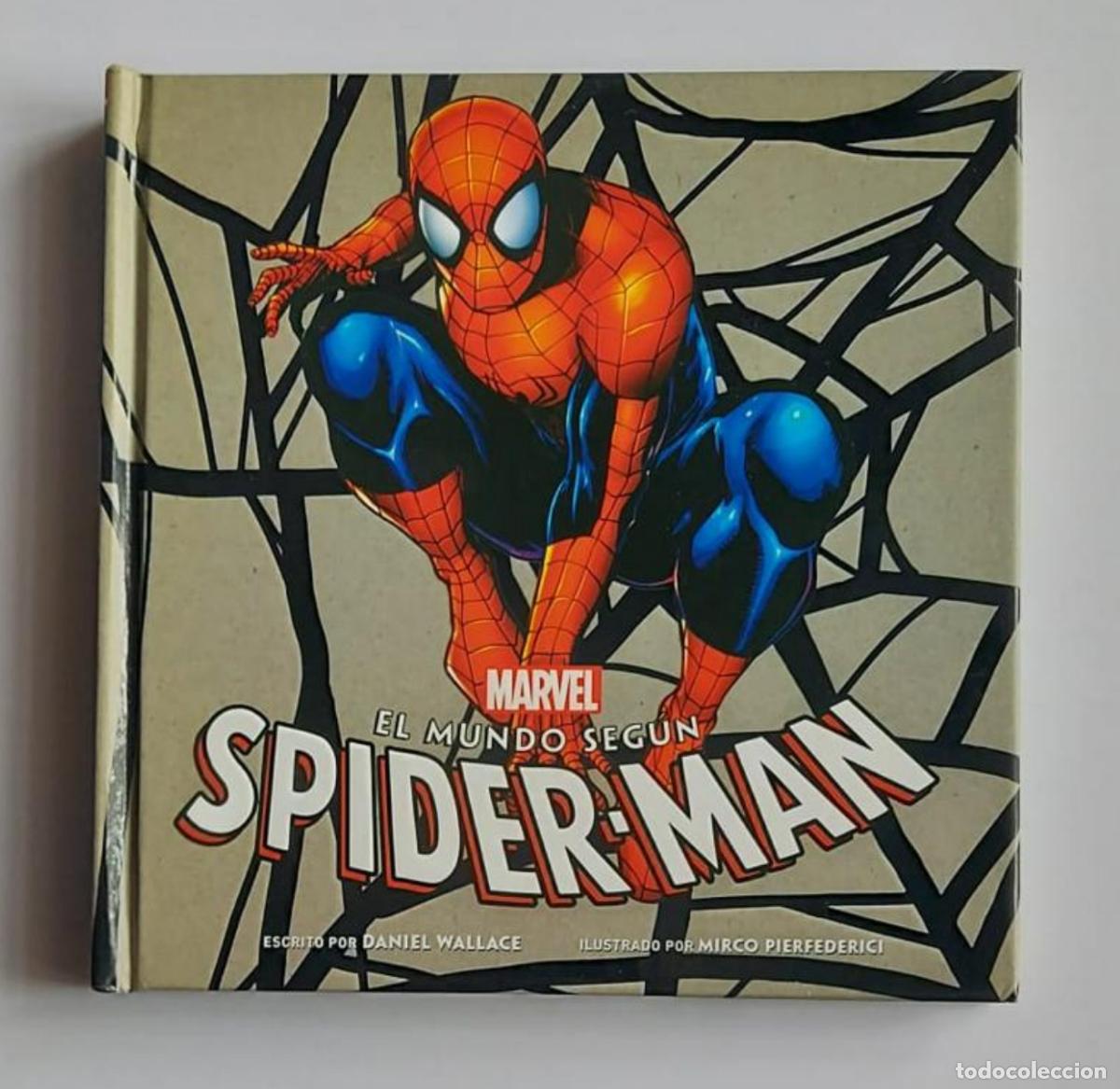 Comics: Libro ilustrado sobre Spider-Man, con historias, curiosidades, ilustraciones y material interactivo.