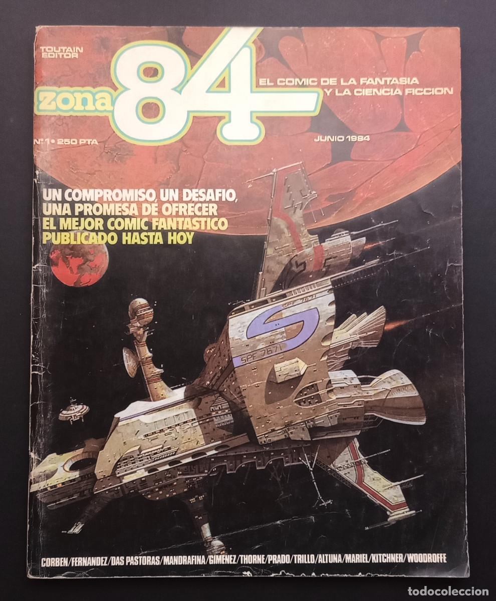 C&oacute;mics: ZONA 84 N&ordm; 1 - JUNIO 1984 - TOUTAIN