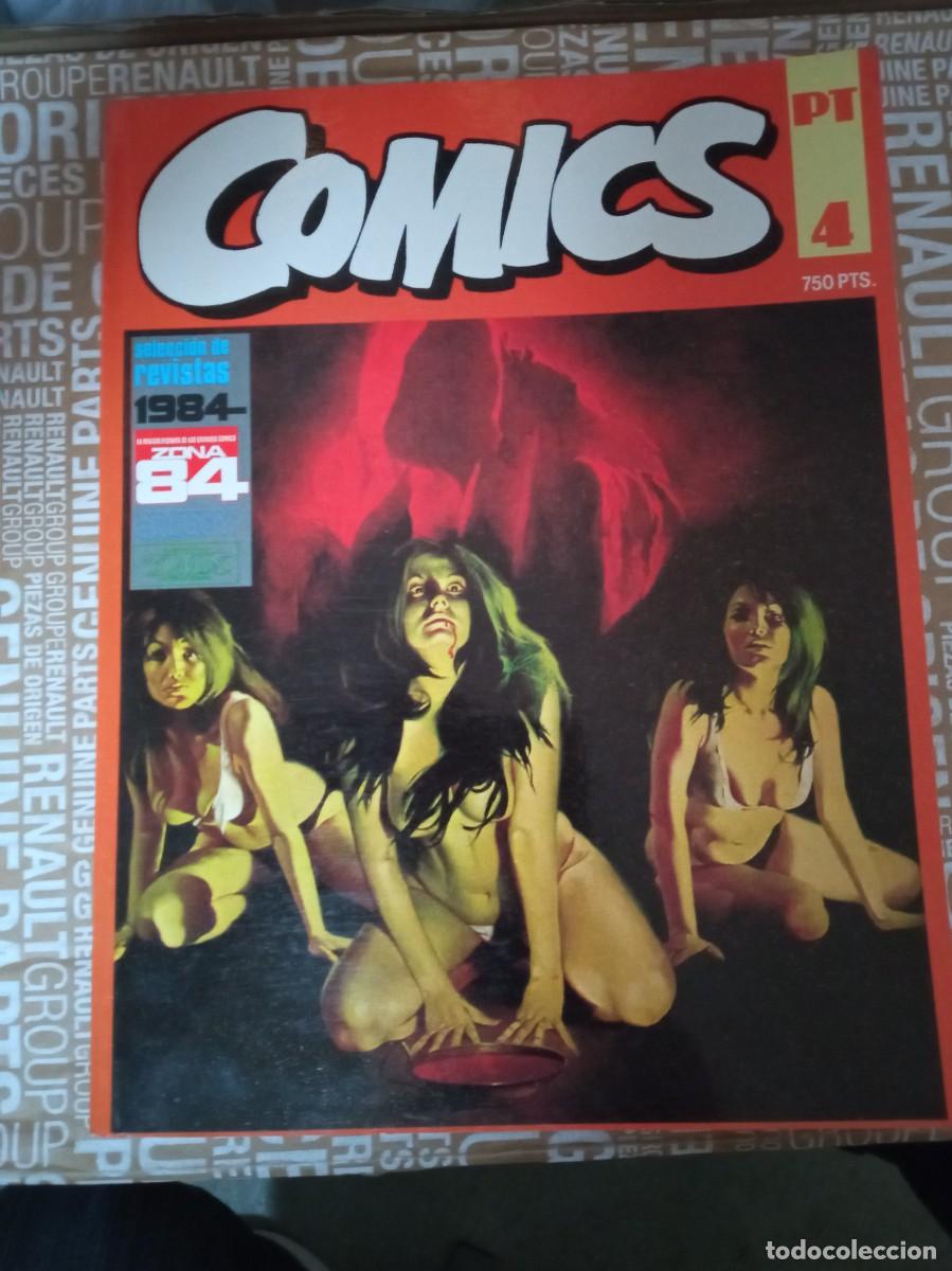 C&oacute;mics: COMICS PT 4, RETAPADO ZONA 84 ALMANAQUE 1986, N&ordm; 45 Y N&ordm; 38