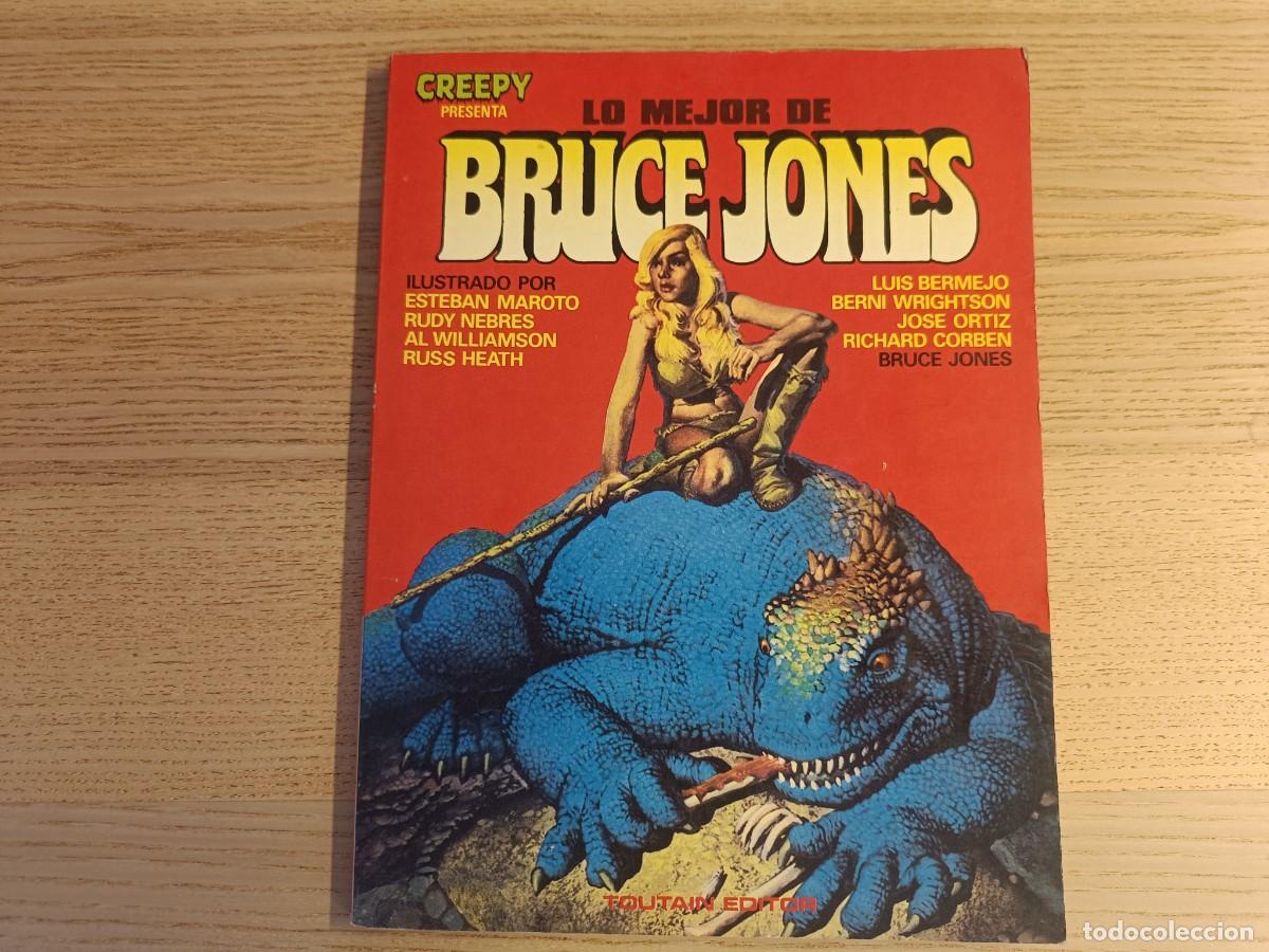 C&oacute;mics: Creepy presenta &rdquo;Lo mejor de Bruce Jones&rdquo;. Toutain Editor. 1982
