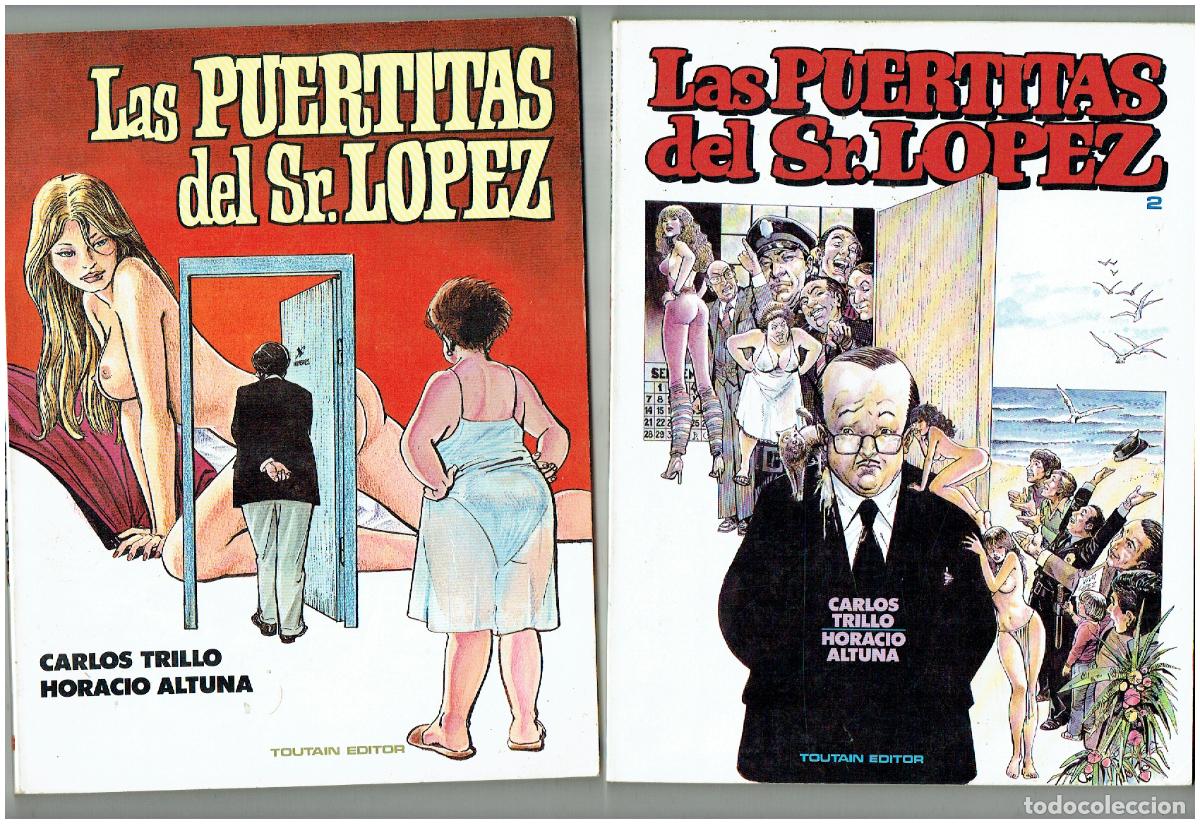 C&oacute;mics: LAS PUERTITAS DEL SR. L&Oacute;PEZ. CARLOS TRILLO-HORACIO ALTUNA. TOUTAIN 1984. (B/47.1 RUM)