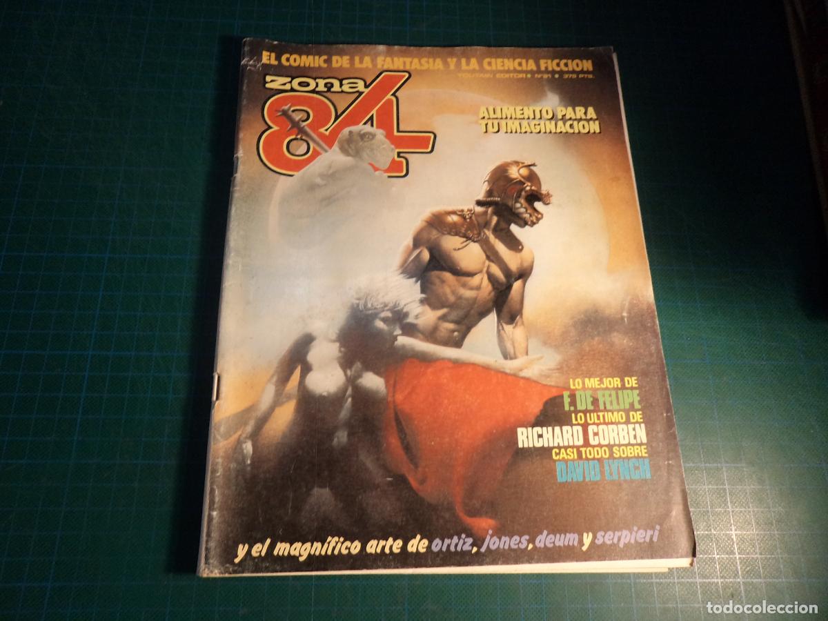 C&oacute;mics: Zona 84. N&ordm; 81. Toutain. Con se&ntilde;ales de uso. (Ref. 21-B).