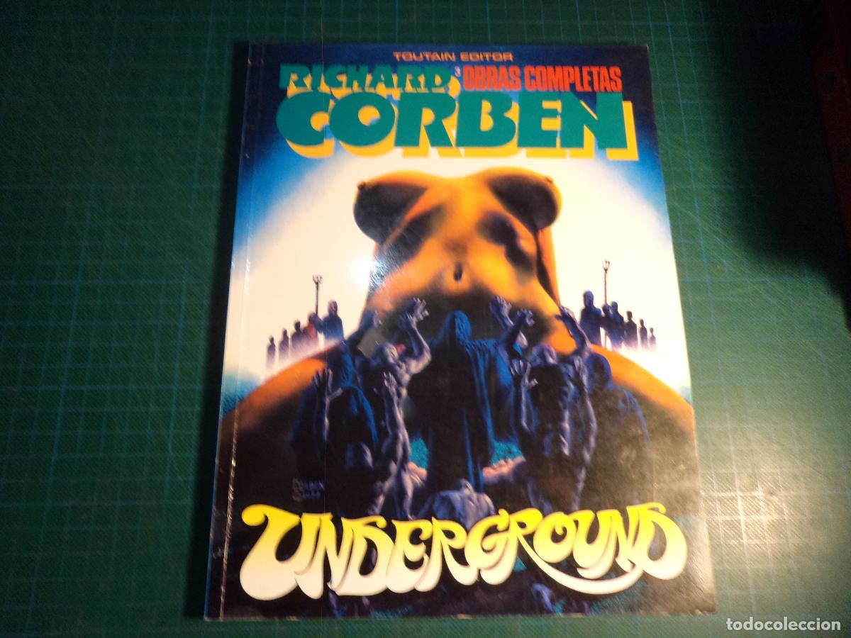 C&oacute;mics: Richard Corben obras completas. N&ordm; 3. Underground. Toutain.