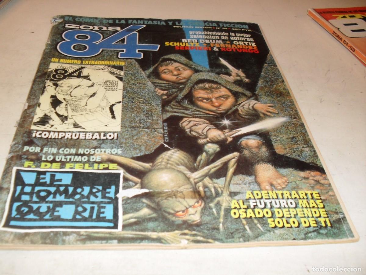 C&oacute;mics: ZONA 84 N&ordm; 79,CON EL SUPLEMENTO FORJA 84,DE 96.TOUTAIN,1985