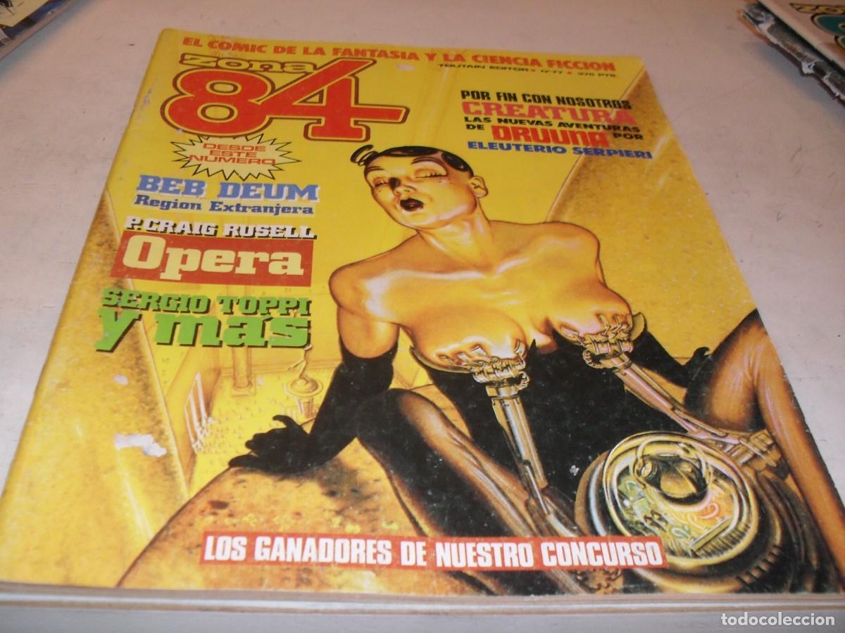 Comics: ZONA 84 N&ordm; 77,CON OPERA,DE P.CRAIG RUSELL,DE 96.TOUTAIN,1985