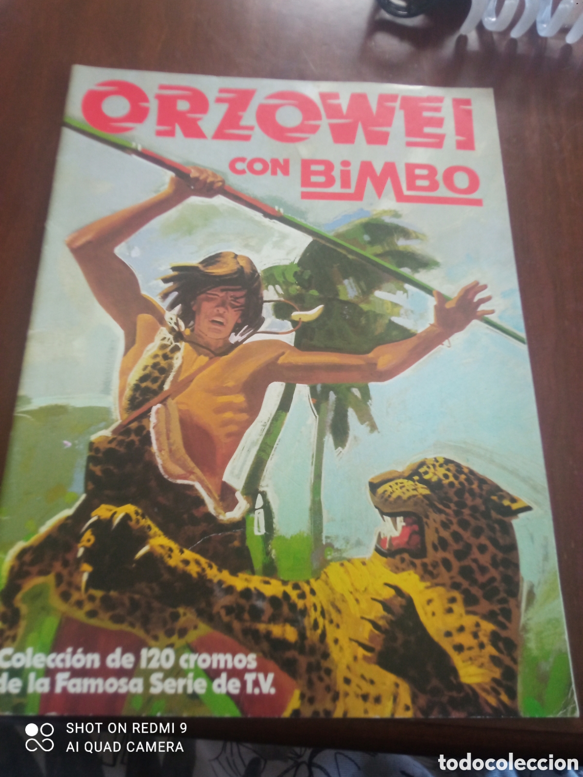 C&oacute;mics: Orzowai con Bimbo album a&ntilde;os 70s 10/150 cromos