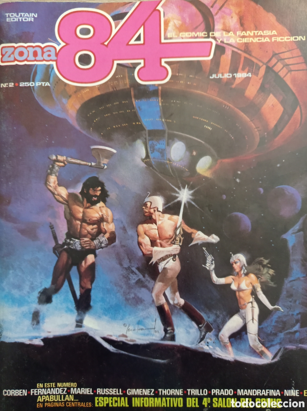 C&oacute;mics: Zona 84. Comics del 1 al 24 - Foto 3
