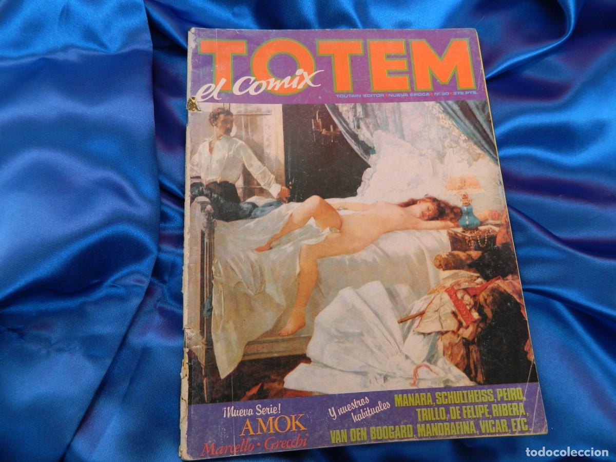 Fumetti: TOTEM &rdquo;EL COMIX&rdquo; N&ordm; 30- A&Ntilde;O 1987 -PORTADA DE H.GERUEX