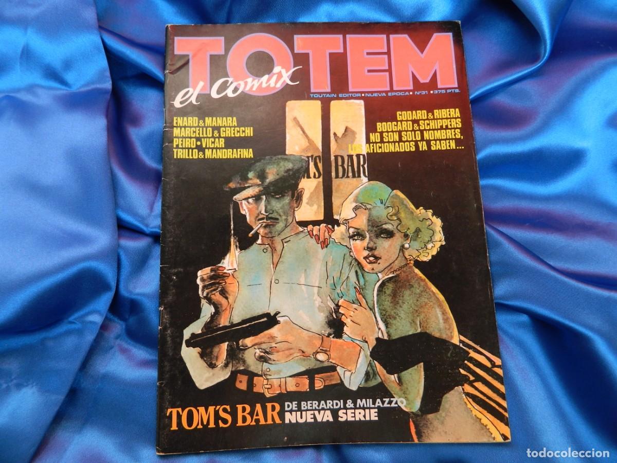 Fumetti: TOTEM &rdquo;EL COMIX&rdquo; N&ordm; 31- A&Ntilde;O 1987 -PORTADA DE MILAZZO