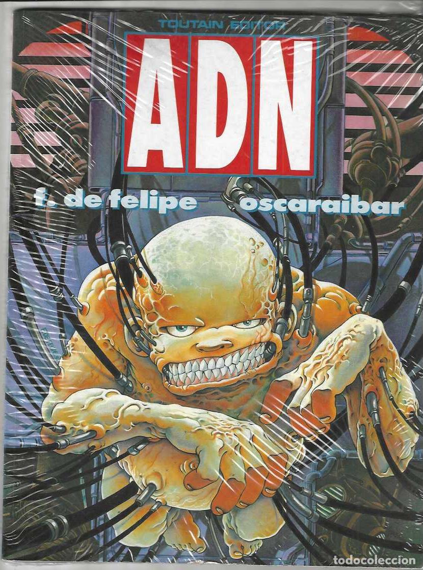 C&oacute;mics: ADN - F. DE FELIPE - TAPA BLANDA TOUTAIN - MUY BUEN ESTADO