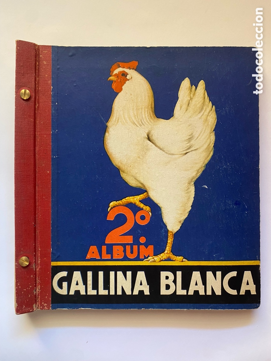C&oacute;mics: &Aacute;lbum de cromos Segundo &Aacute;lbum Gallina Blanca