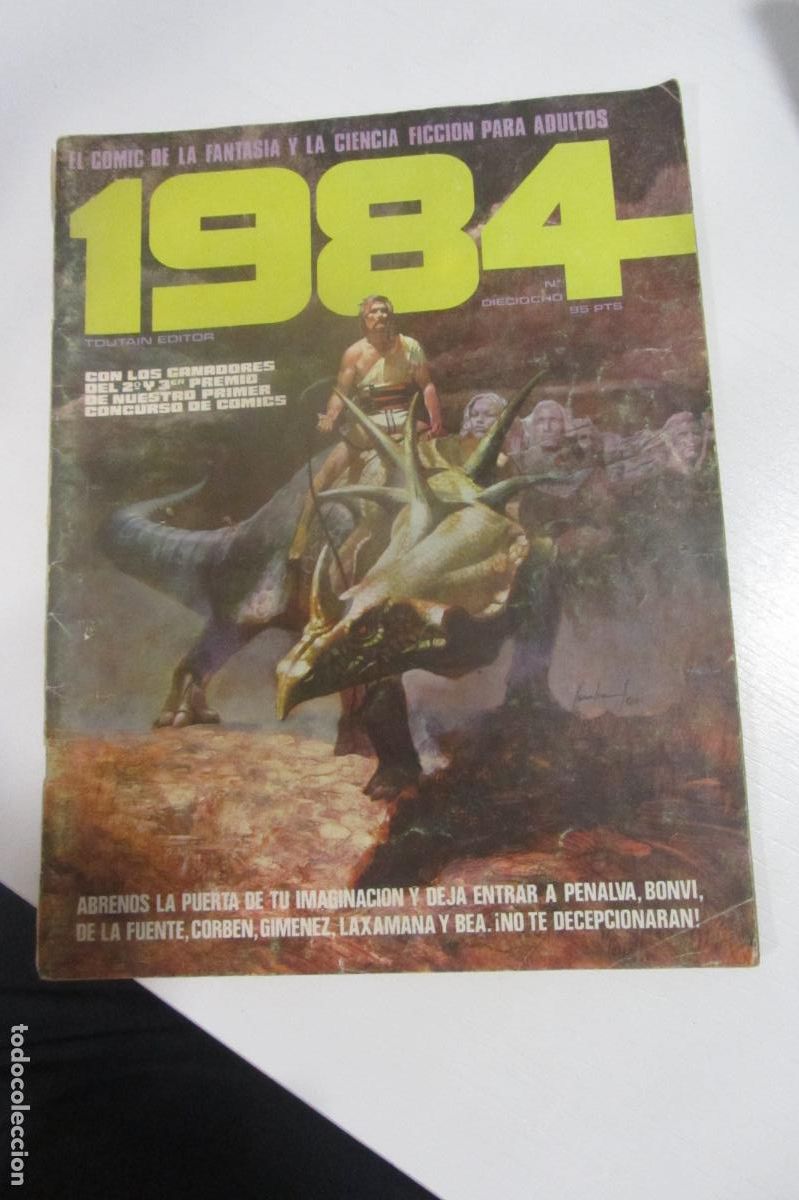 Comics: 1984 N&ordm; 18 TOUTAIN CORBEN BEA DE LA FUENTE CARLOS GIMENEZ 1980 ARX78