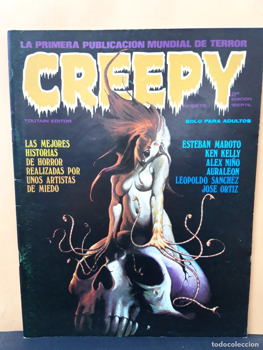 C&oacute;mics: CREEPY. N&ordm; 7. 2&ordf; EDICI&Oacute;N. TOUTAIN - Foto 1