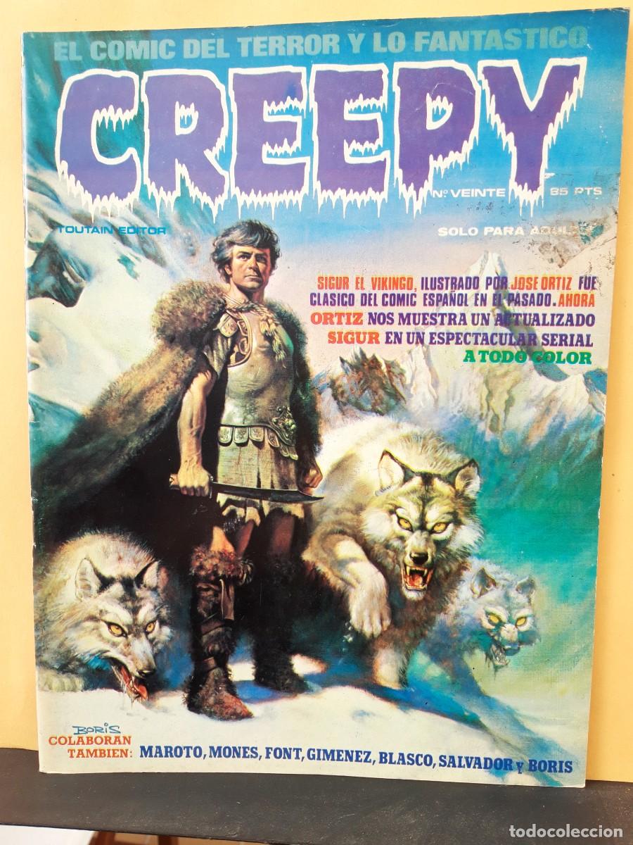 C&oacute;mics: CREEPY. N&ordm; 20. TOUTAIN. - Foto 1