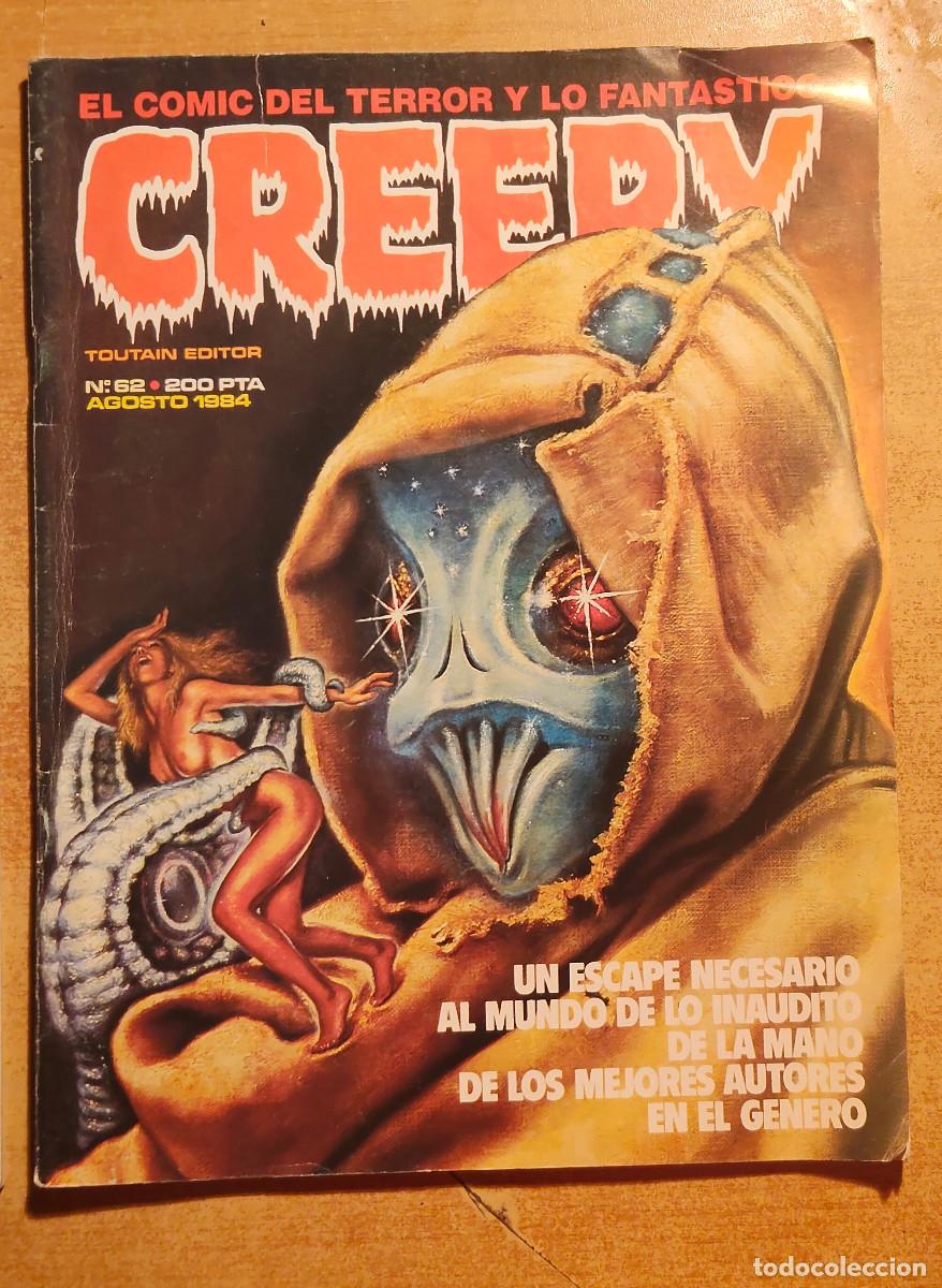 Comics: CREEPY N&ordm; 62, EL COMIC DEL TERROR Y LO FANTASTICO. TOUTAIN. RICHARD CORBEN.