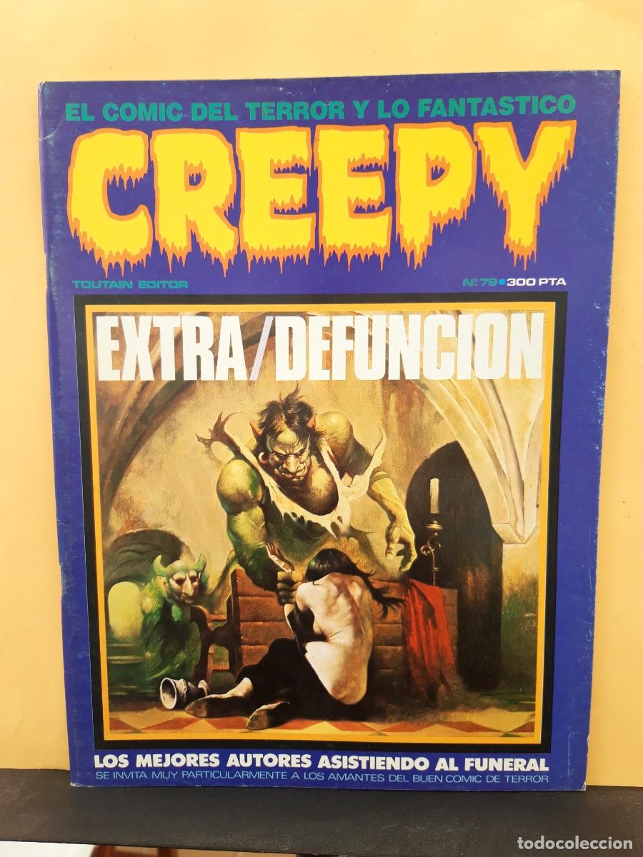 C&oacute;mics: CREEPY. N&ordm; 79. TOUTAIN. &iexcl;&Uacute;LTIMO N&Uacute;MERO!
