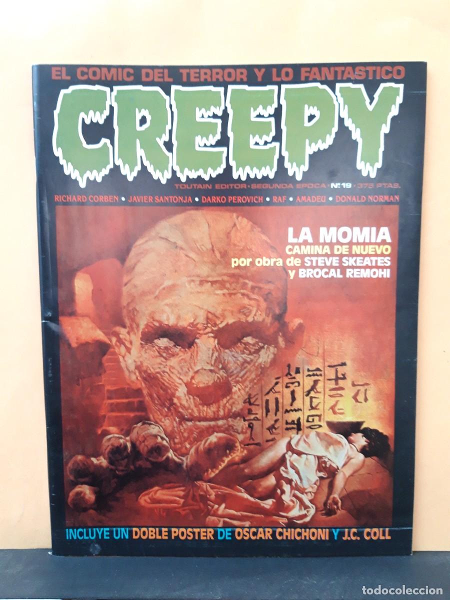 Comics: CREEPY. N&ordm; 19. SEGUNDA &Eacute;POCA. TOUTAIN. &iexcl;&Uacute;LTIMO!