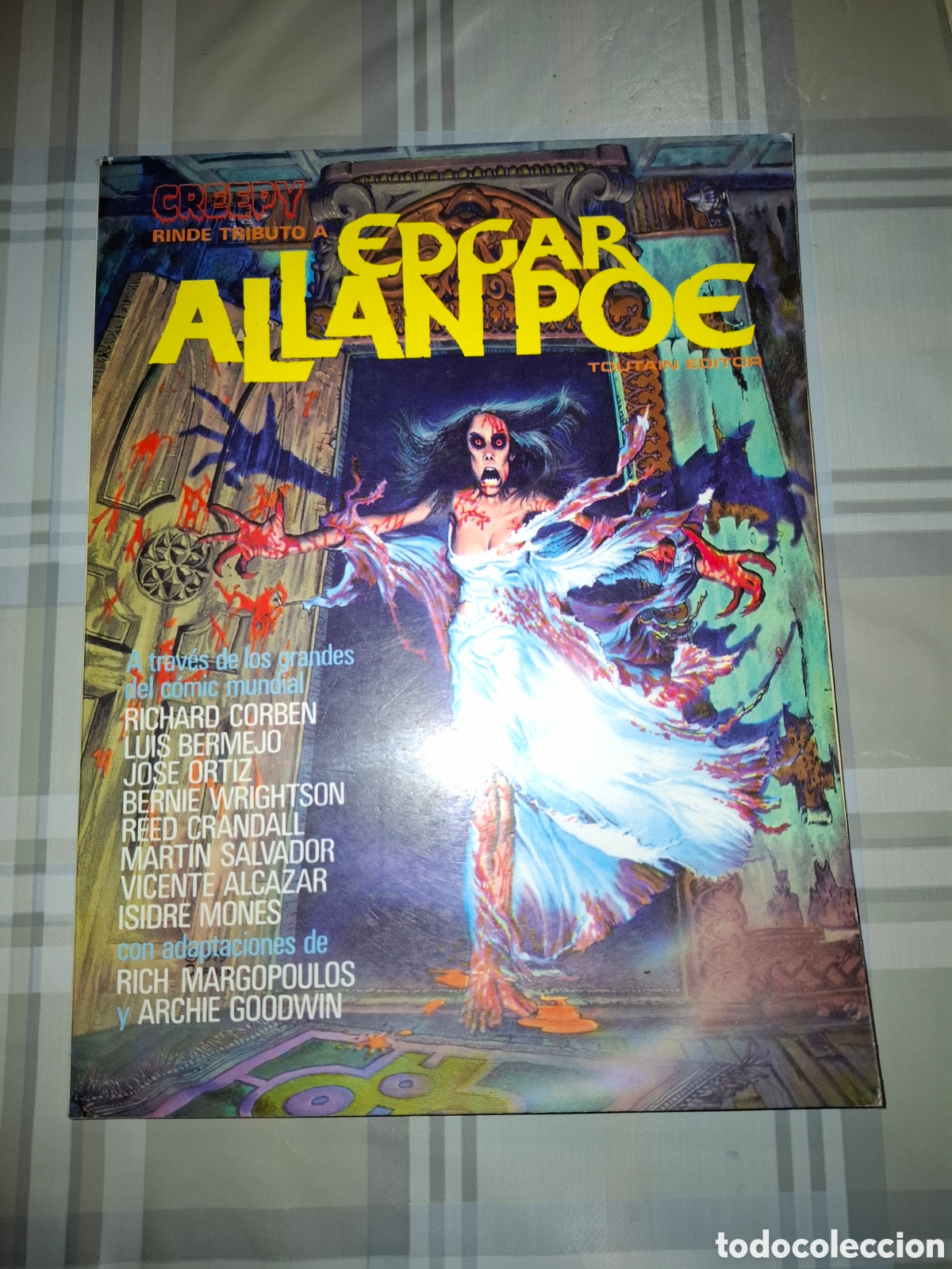 C&oacute;mics: Creepy rinde tributo a Edgar Allan Poe , Toutain